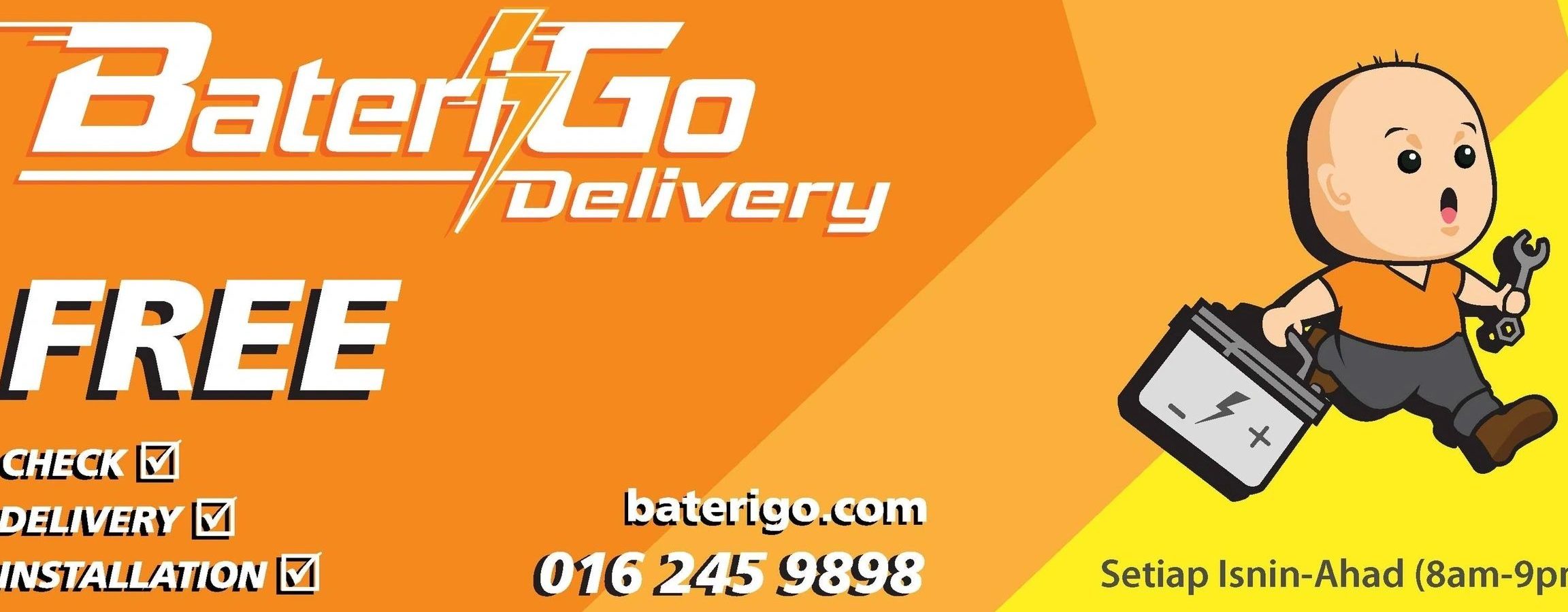 baterigo delivery express putatan car battery delivery kota kinabalu