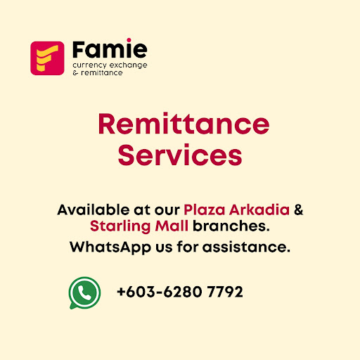 Famie Currency Exchange and Remittance (Waterfront Desa Parkcity)