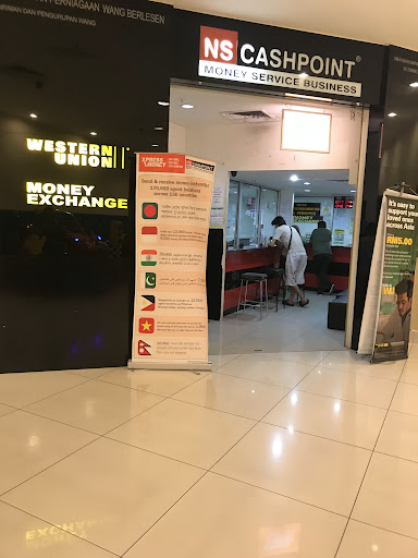 NS Cashpoint, Xpress Money , Western Union, The Mines