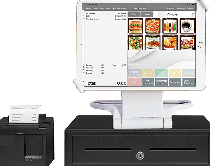 genius pos foodzaps point of sale system sabah