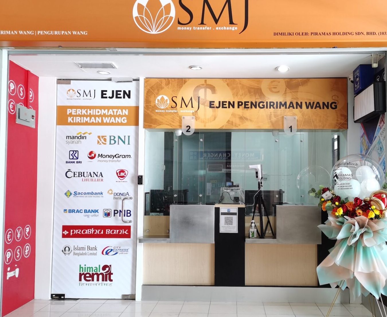 smj money transfer and