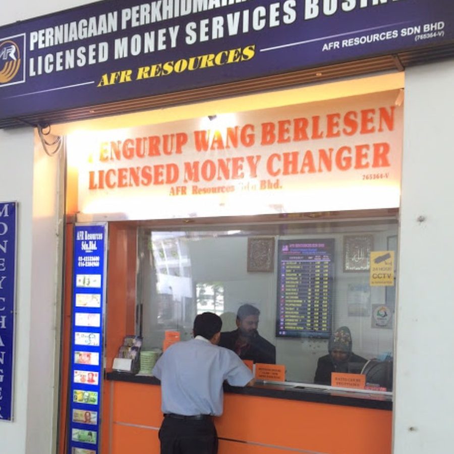 terbaik money changer di bukit rambai