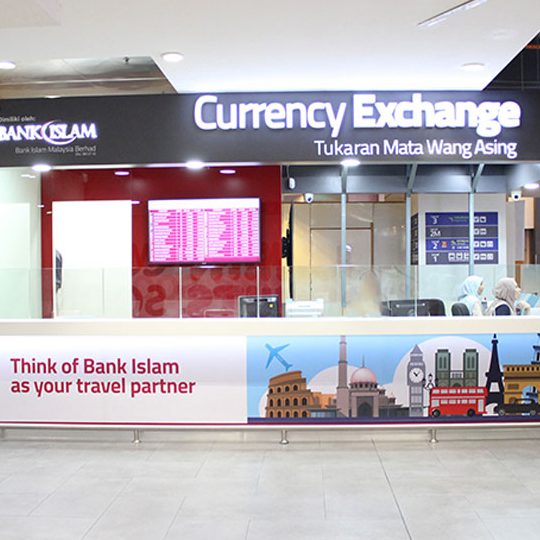tukaran mata wang asing bank islam klia2